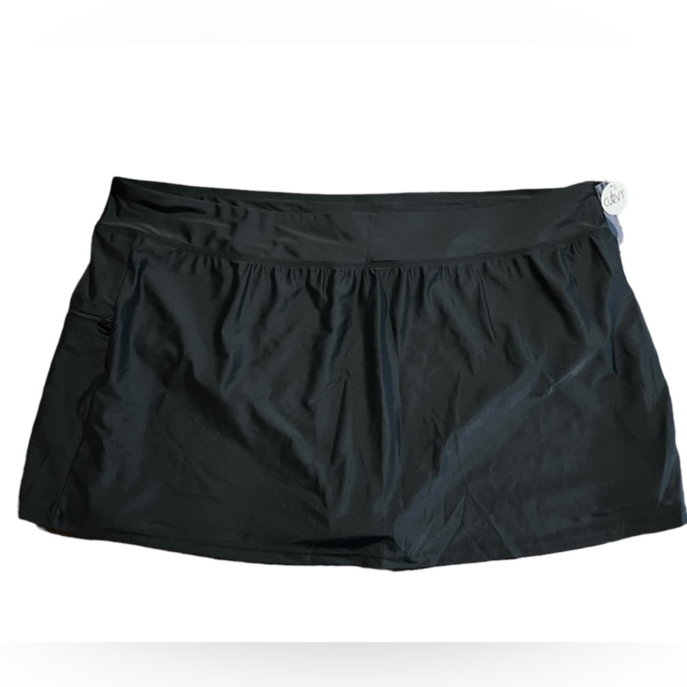 Aqua Couture Plus Size Swim Skirt Bottom Sz 3X
